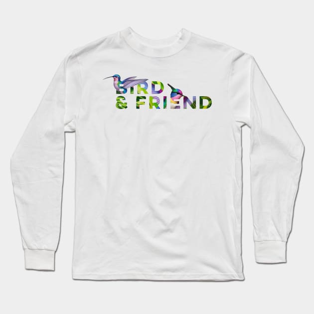 Bird And Friend Long Sleeve T-Shirt by clownescape